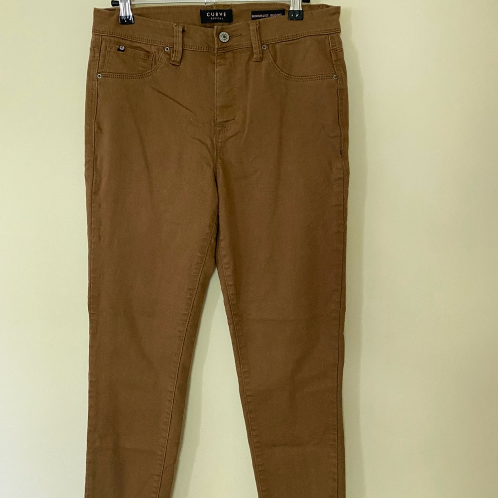 Women's Jeans Jeggings Tan/brown